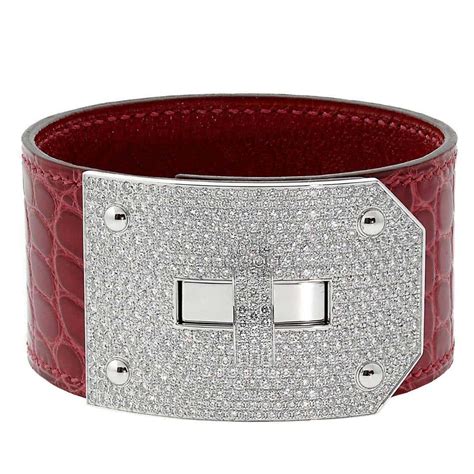 hermes bracelet crocodile